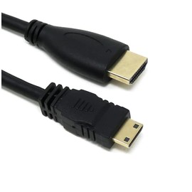 sb components Mini HDMI to HDMI Cable for Raspberry Pi Zero/Zero 2 W, High Speed Mini HDMI Cable Compatible with Raspberry Pi Zero Series (1 Meter)