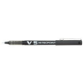 Pilot V5 Liquid Ink Rollerball 0.5 mm Tip (Pack of 3) - Black/Blue/Red