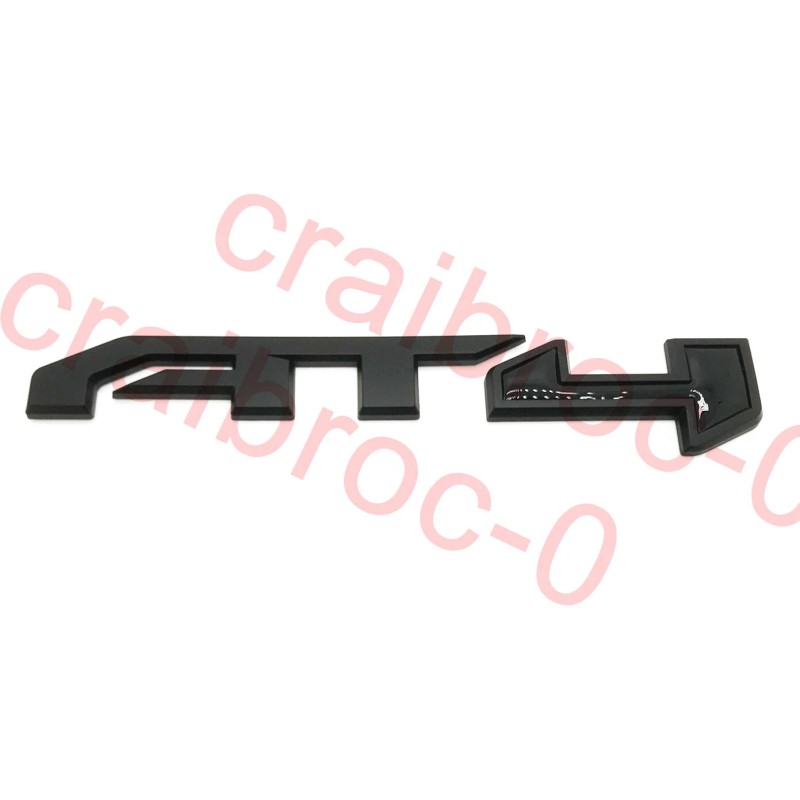 GMC 3Pcs Black 2019 - 2025 GMC SIERRA 1500 AT4