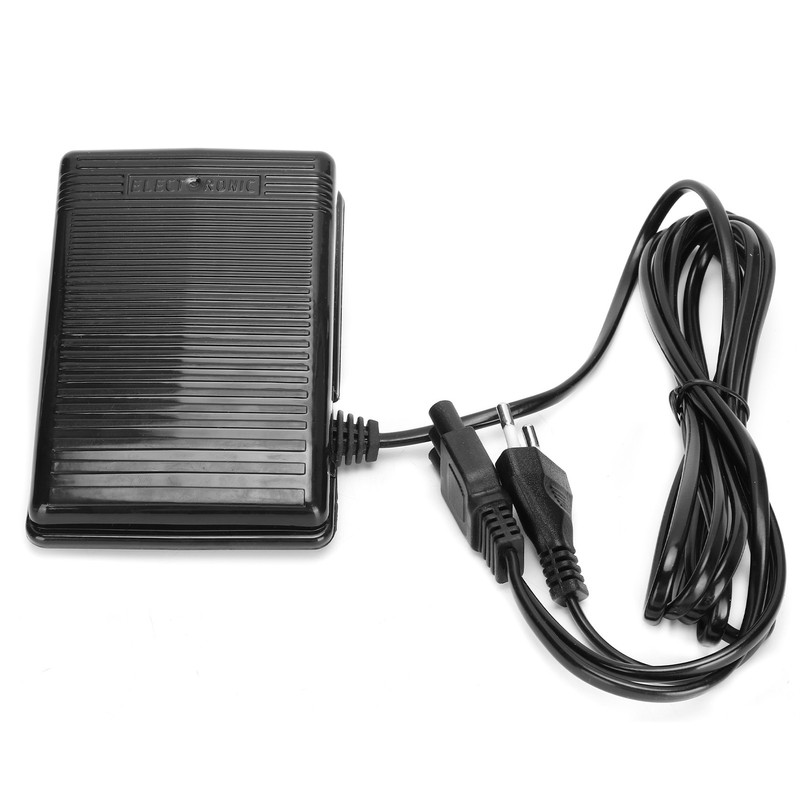 Foot Pedal 3‑Hole Round Pin with Power Cord Multifunctional Household