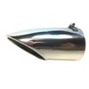 ANR Muffler Cutter, Universal Slash, Silver, Downward, Single, Stainless Steel