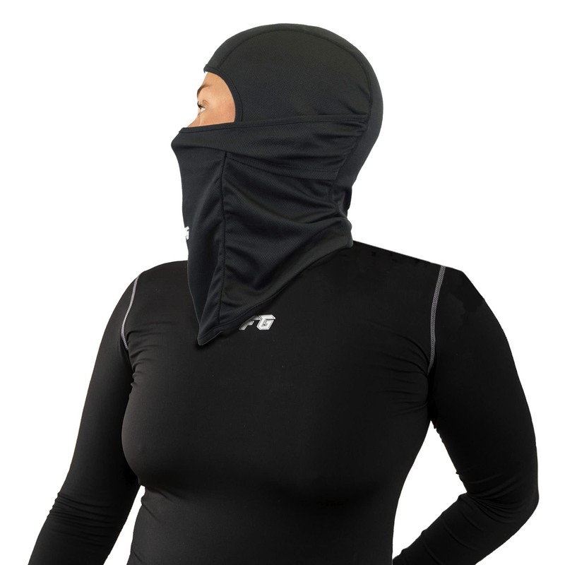 Frost Gear Pro On-Field Face Shield, OSFM, Black