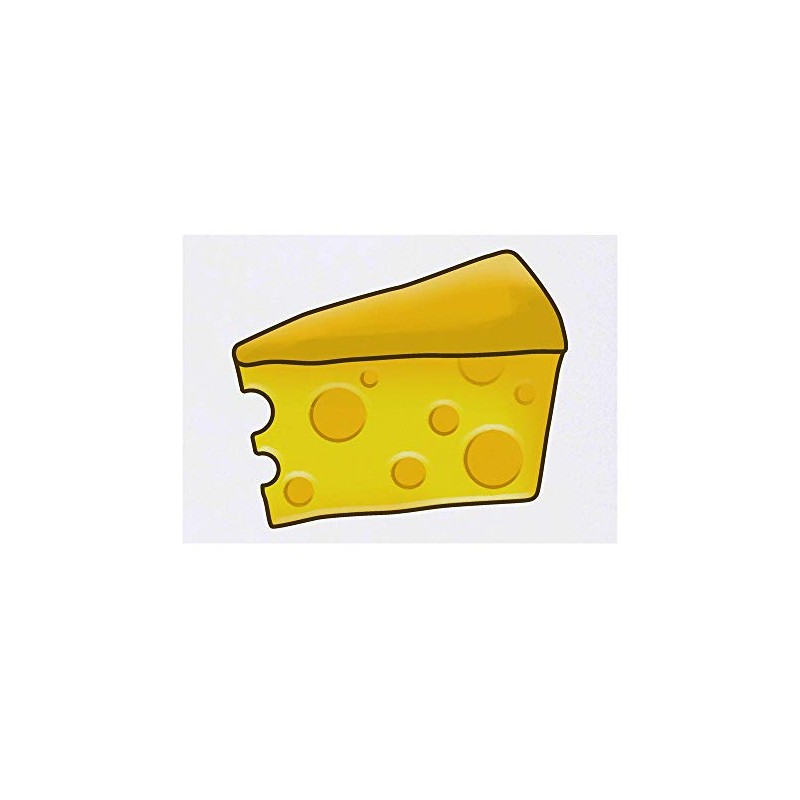 Azeeda Large 'Cheese' Temporary Tattoos (TO00030593)
