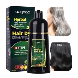 Goody2's Herbal Hair Dye Shampoo – Natural Color in 10 Minutes, Ammonia-Free, Nourishing Formula with Botanical Extracts, Easy Application – Coffee, 500ml