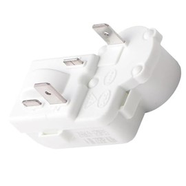 2 Pin Refrigerator PTC Start Relay for Danby Haier Midea Mini Fridge ZHB35-120P15 ZHB54-120P15, ZHB45-105P15, ZHB69-120P15, ZHB75-120P15, ZHB60-120P4.7, ZHB60-120P15