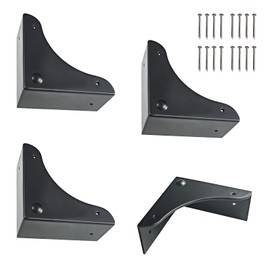 Metal Box Corner Protector, 4pcs Corner Guard Desk Box Edge Safety Decorative Protector Safety Guard Cabinet Metal Edge Bumpers for Case Wooden Furniture Hardware