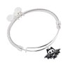 Alex and Ani Bat Skeleton textured EWB