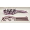 Keranique Anti-breakage Hair Brush & Detangling Comb Set **NEW**