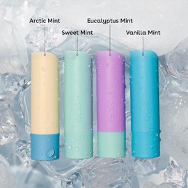 eos Super Soft Shea Lip Balm Sticks - Minty Cool Variety Pack | Lip Moisturizer | 24 Hour Hydration | Gluten Free Lip Care|4 Pack