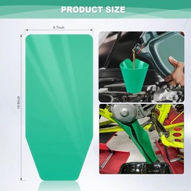 11 Pcs Automotive Funnels Set;Folding Funnel;Wide Mouth Fuel Funnels;Plastic Long Neck Oil Funnels;Spill-Free Oil Filling，Funnel for Filling Water/coolant Engine Oil