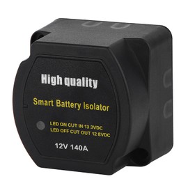 BONATECH 12 V 140 amperios aislador de batería dual controlador de batería dual interruptor de batería dual para RV yate