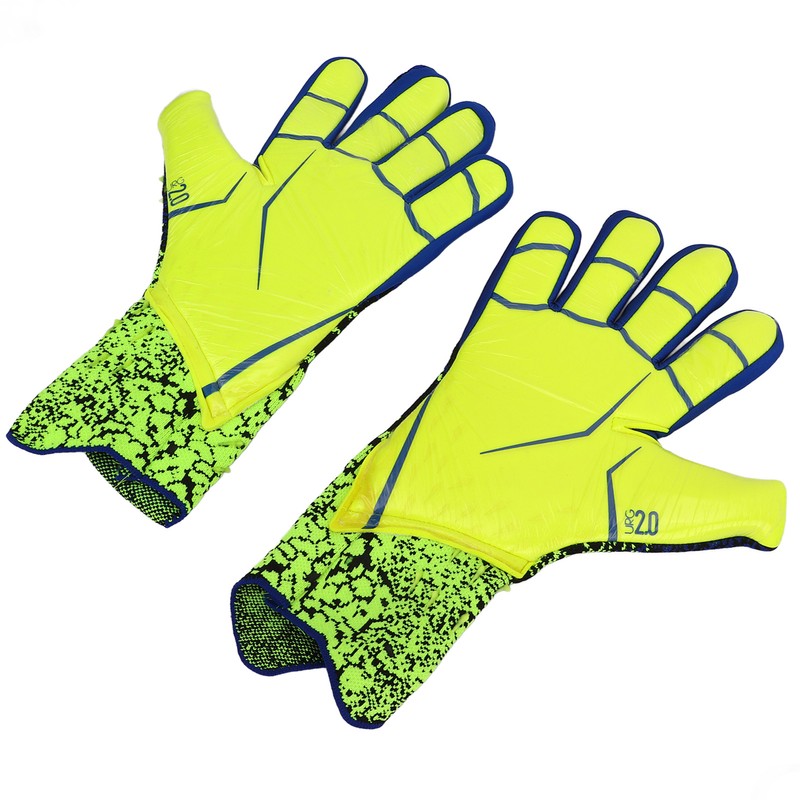 Soccer Goalkeeper Gloves Thickened Latex Anti Slip Breathable Cushioning Soccer