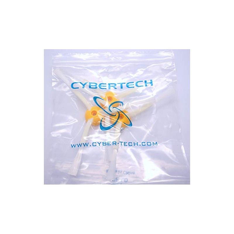 CYBERTECH 3-Pack Replacement iRobot Roomba 3 Armed Side Brushes Compatible