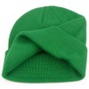 MaxNova St. Patrick's Day Green Beanie Women Men's Slouchy Beanie