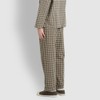 JAJU [JAJU/자주] 여 플란넬 파자마 세트_다크 그린 [JAJU] Women's Flannel