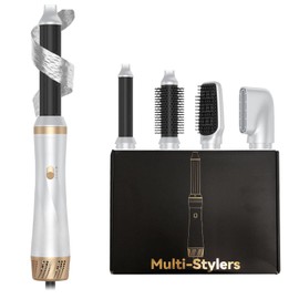5 in 1 Hair Styler, Hair Wrap Curler Magic Styler 5 in 1 Hair Styler, Professional Air Styler, Curling, Volumising, Straightening & Wave - Multi Functional Hair Styling Appliances