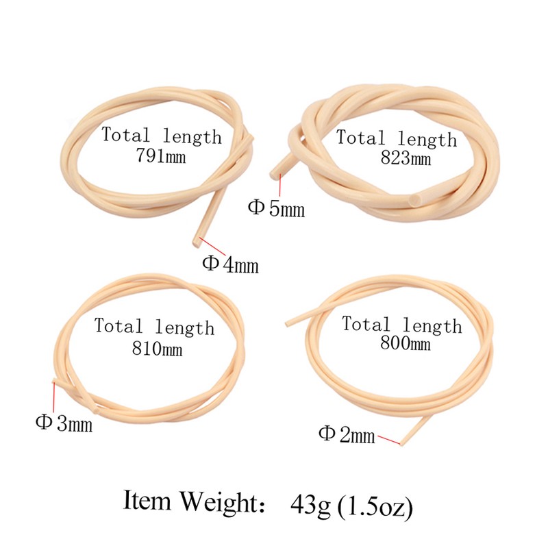 Ukulele Bass Ubass Strings Rubber Mateial, 4pcs/ Set