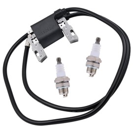 Hypersky 394891 Ignition Coil Armature Magneto Replacement for BS 392329 590781 392329 394988 394895 42A707 422707 16HP 17HP 18HP Twin L-Heads Engine Riding Mower Lawn Mower Tractor