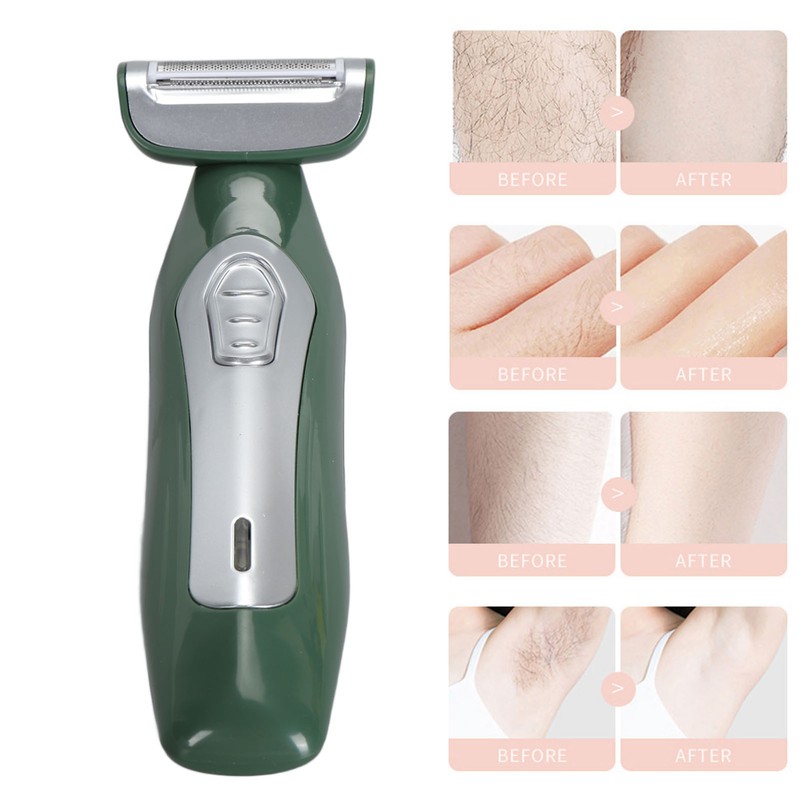 Women Electric Hair Removal Epilator Painless Rechargeable Waterproof Bikini Trimmer