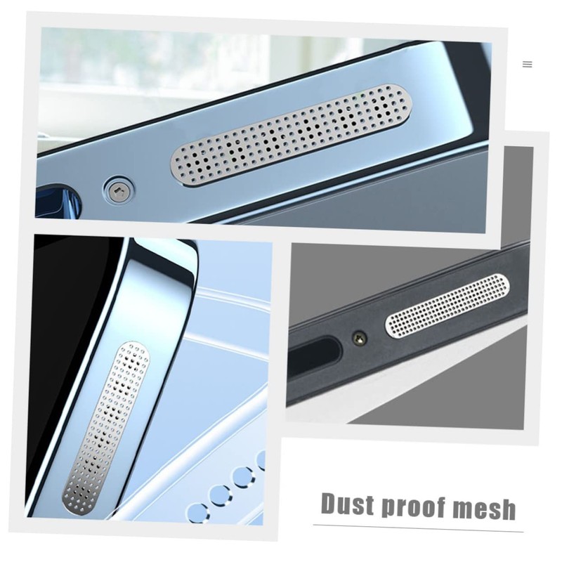 KONTONTY 24pcs Speaker Mesh for Series Dust Stickers Easy Installation