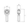 THK ROD END NOS20T