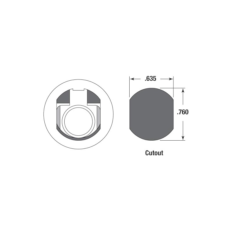 Prime-Line MP4526 Mailbox Lock – Replacement, Multipurpose Mailbox Lock for