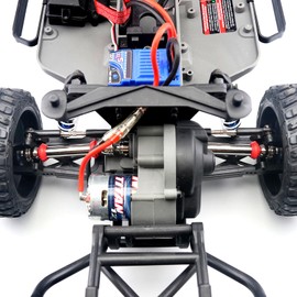 OGRC 4PCS Front & Rear CVD Drive Shafts Set for Traxxas Slash/Rustler/Stampede/Hoss VXL 4X4 1/10 RC Truck Cars Replace #6851#6852 Upgrade Parts (Red)
