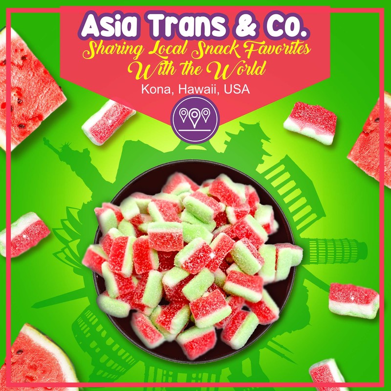 Li Hing Mui Sour Watermelon 18 Ounce - Packed fresh