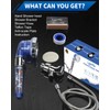 Luxsego Filtered Shower Head for Hard Water with Stop, High