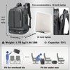 Somago Laptop Backpack Carry On Water Resistant Durable Daypack Backpack