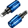 Kaedear KDR-BE1-YM16-BL Handlebar End Weights for Motorcycles, Motorcycle Accessories, Variable
