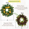 Door Wreath Lemon