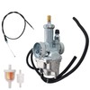 Silscvtt Carburetor Replacement for Kawasaki Bayou 220 KLF220A 1988-2002 Replacement