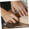 COHEALI 25Pcs Double Sided Hacksaw Blades Durable Carbon Steel Teeth