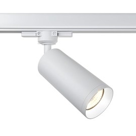Maytoni Modern Spotlight for Trinity Focus 3-Phase Track System 1x GU10 Excl. White Aluminium Energy Efficient 10 W for Kitchen, Bedroom, Living Room, Dining Room, Lobby