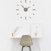 Presentime & Co Large Frameless DIY Wall Clock for Modern
