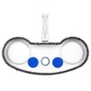 13inch Weighted Pool Vacuum Head with Nylon Bristles Swivel Hose