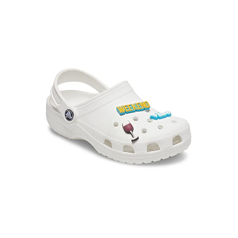 Crocs Jibbitz Packs Weekend Vibes 3-Pack One Size