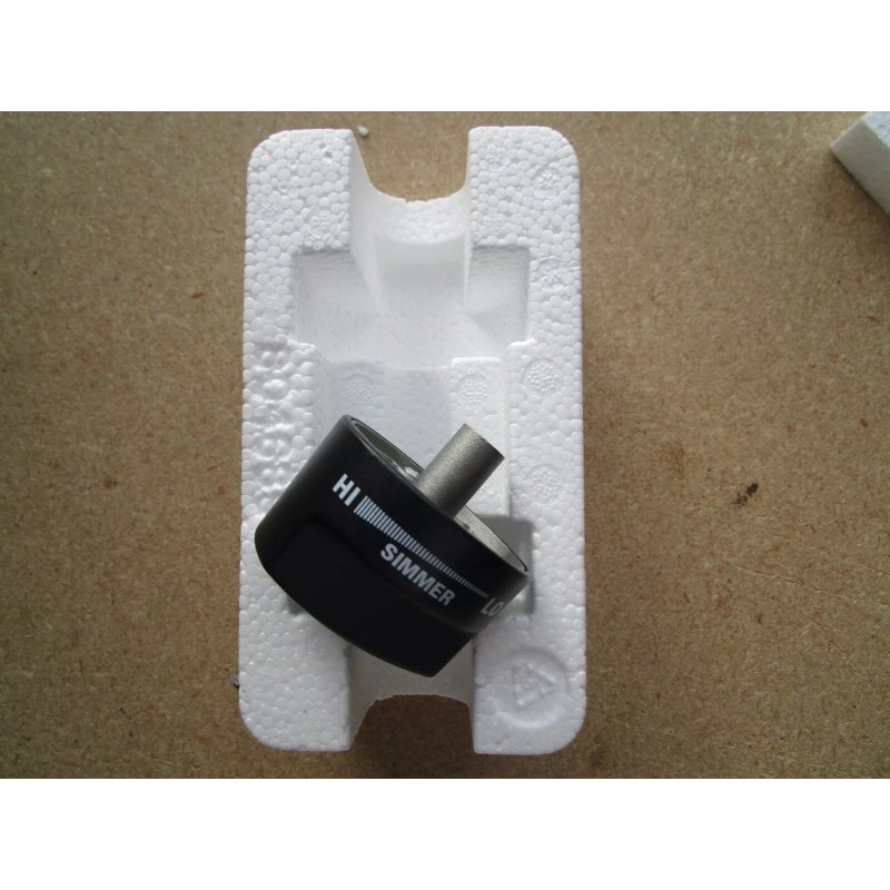 WOLF OVEN/COOKTOP BURNER CONTROL KNOB BLACK NEW OEM PART FROM