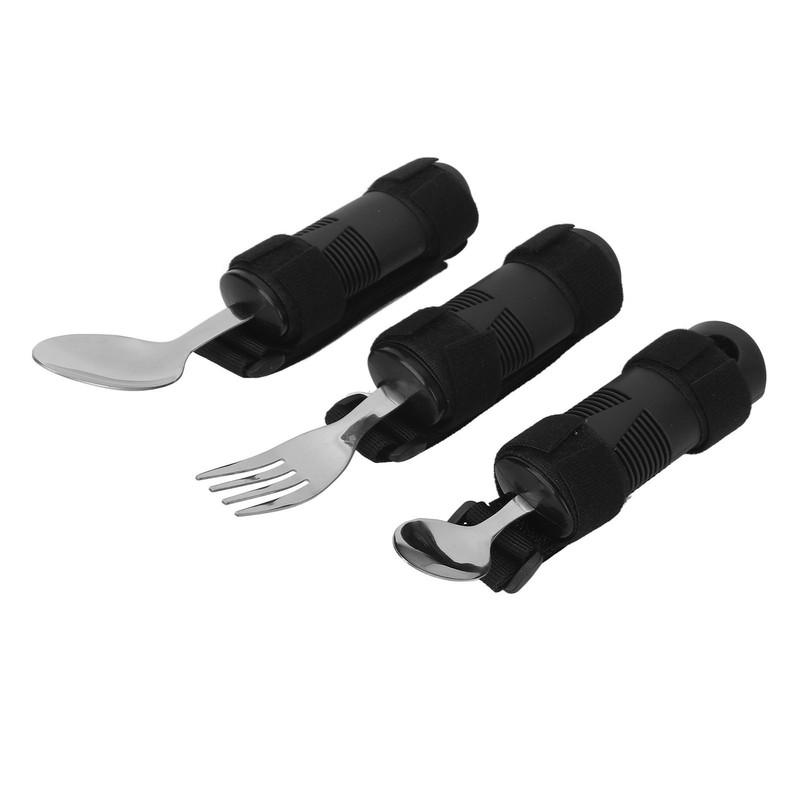 Adaptive Utensils Non Slip Handle Hemiplegia Aid Utensils Elderly Fork