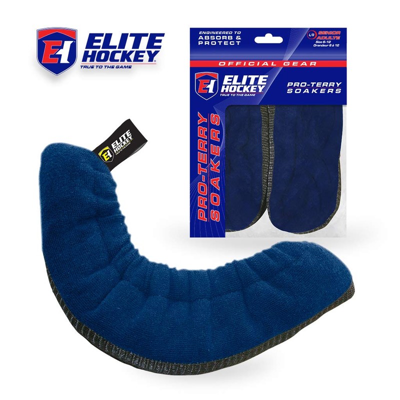 Elite Hockey Pro Terry Skate Soakers- Navy - Small