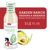 Skinnygirl Avocado Oil Salad Dressing, Garden Ranch, 11.5 Ounce
