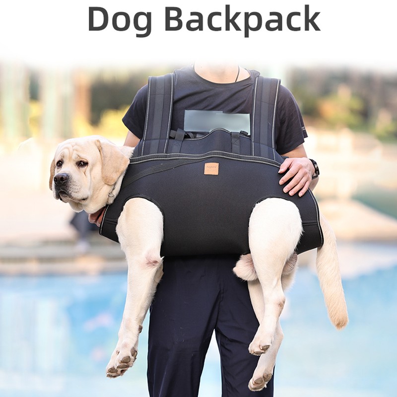 Backpack Carrier for Large Dog Full Body Dog Sling with
