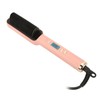 Hair Straightening Brush PTC Even Heating LCD Hair Straightener Brush