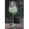 Hand Painted Wine Glasses - Lily of the Valley (Set