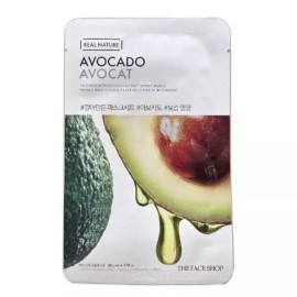 The Face Shop 더페이스샵 갈아만든 마스크시트 아보카도 20매 The Face Shop Avocado Mask Sheet 20pcs