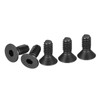 DTGN #6-32x3/8" Flat Head Socket Cap Screws, 50 Pack Hex