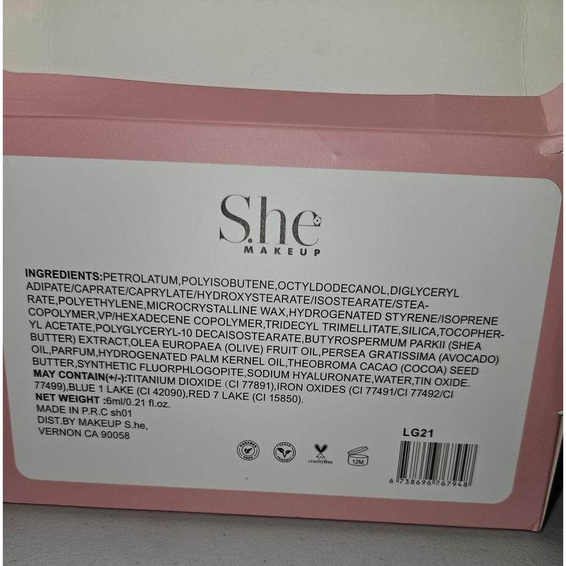 SHE Milkshake Lip Gloss - Scent: Mint