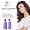 Biotin & Collagen Shampoo Conditioner Set,Thicking Shampoo for Hair Loss