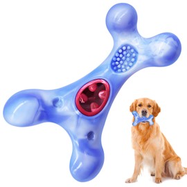 WinTour Tough Dog Toys for Aggressive Chewers, Indestructible Dog Toys to Keep Them Busy, Durable Interactive Chewers for Medium & Large Breeds, Grilled Fish Flavor